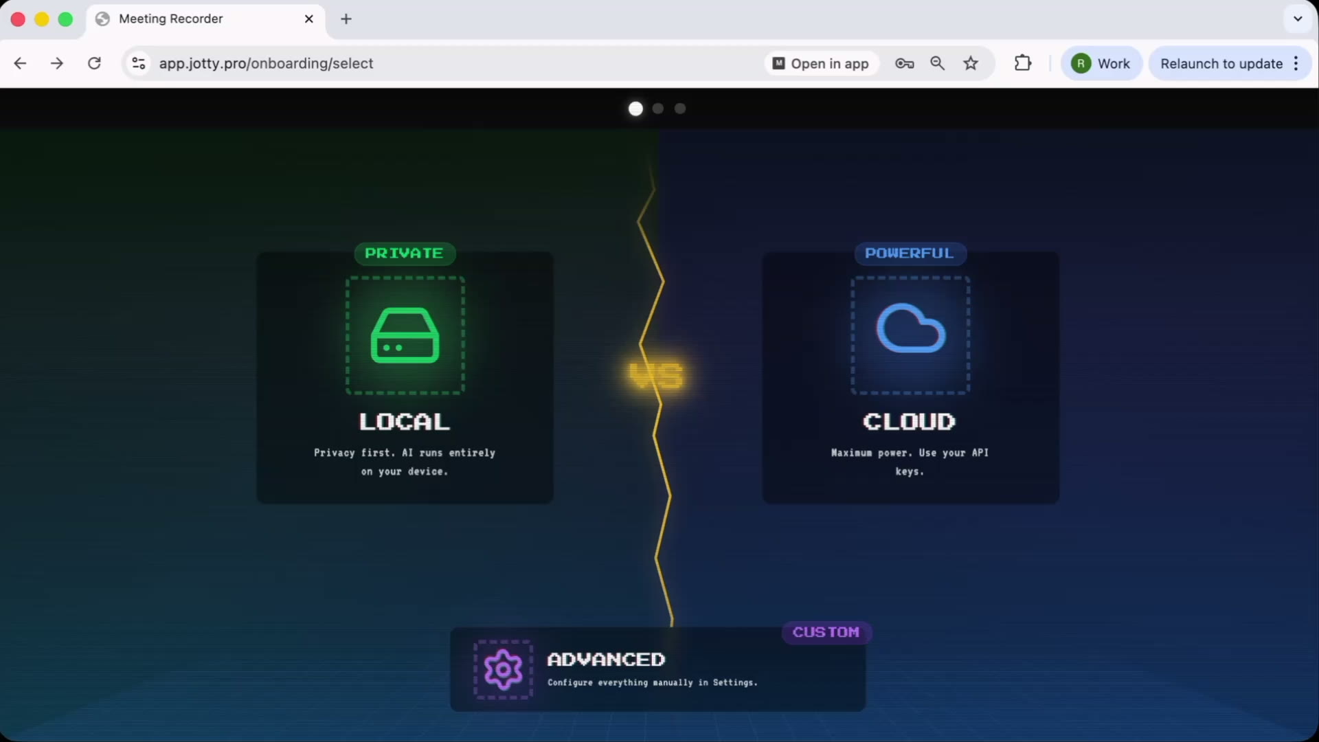 App demo video